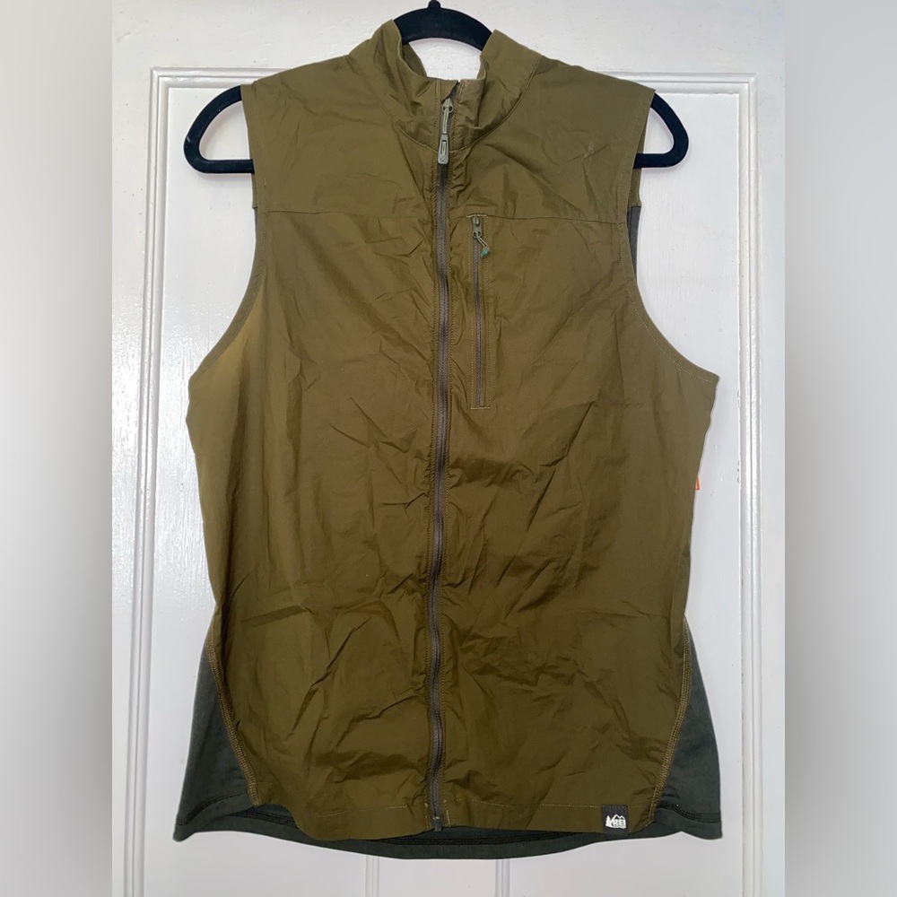 REI Olive Green Vest